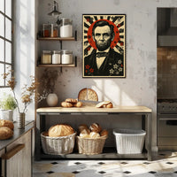 19th Century Vintage Political Propaganda Poster Art PosterGoat