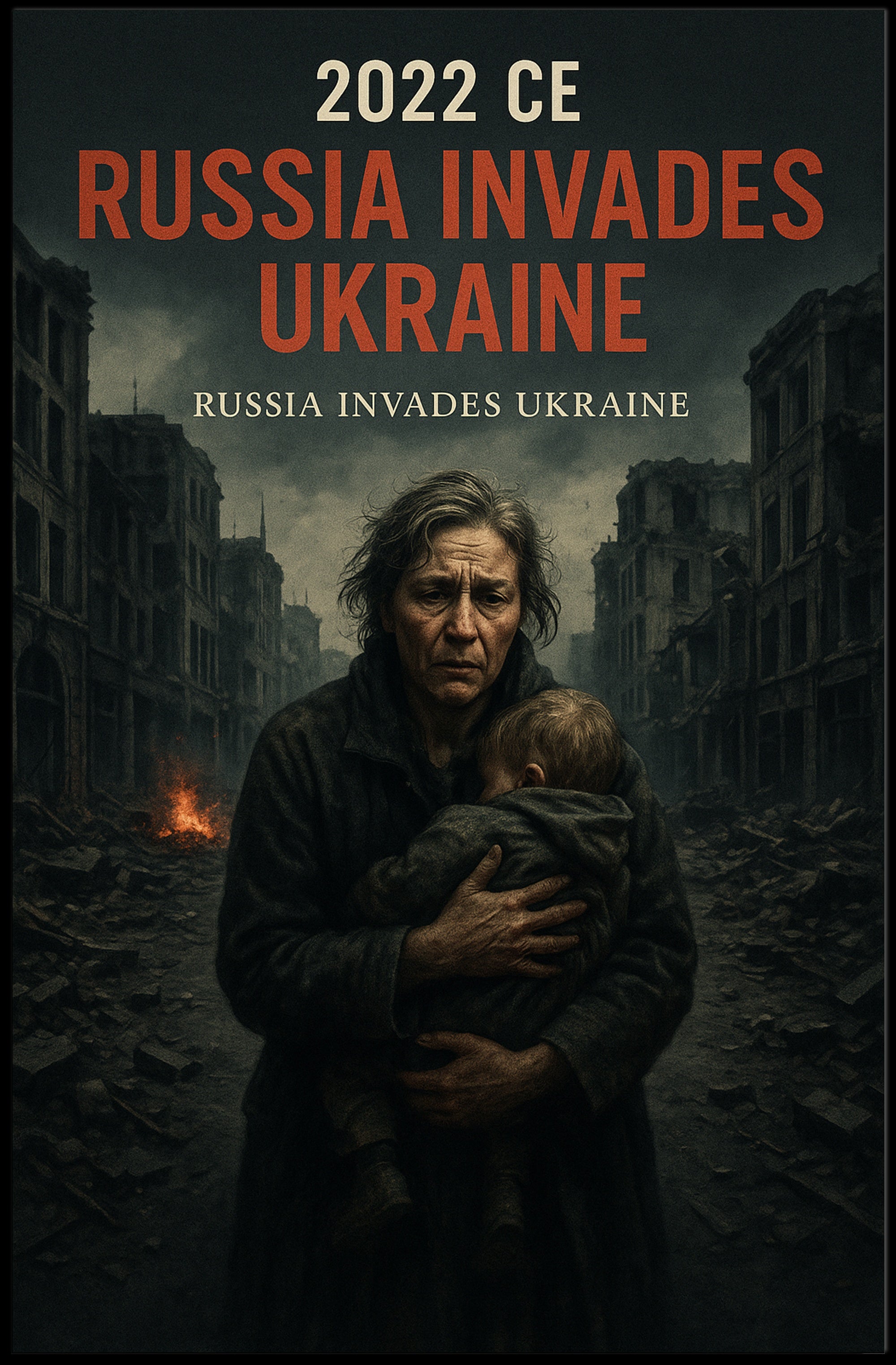2022 CE Russia Invades Ukraine Poster PosterGoat