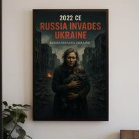 2022 CE Russia Invades Ukraine Poster PosterGoat