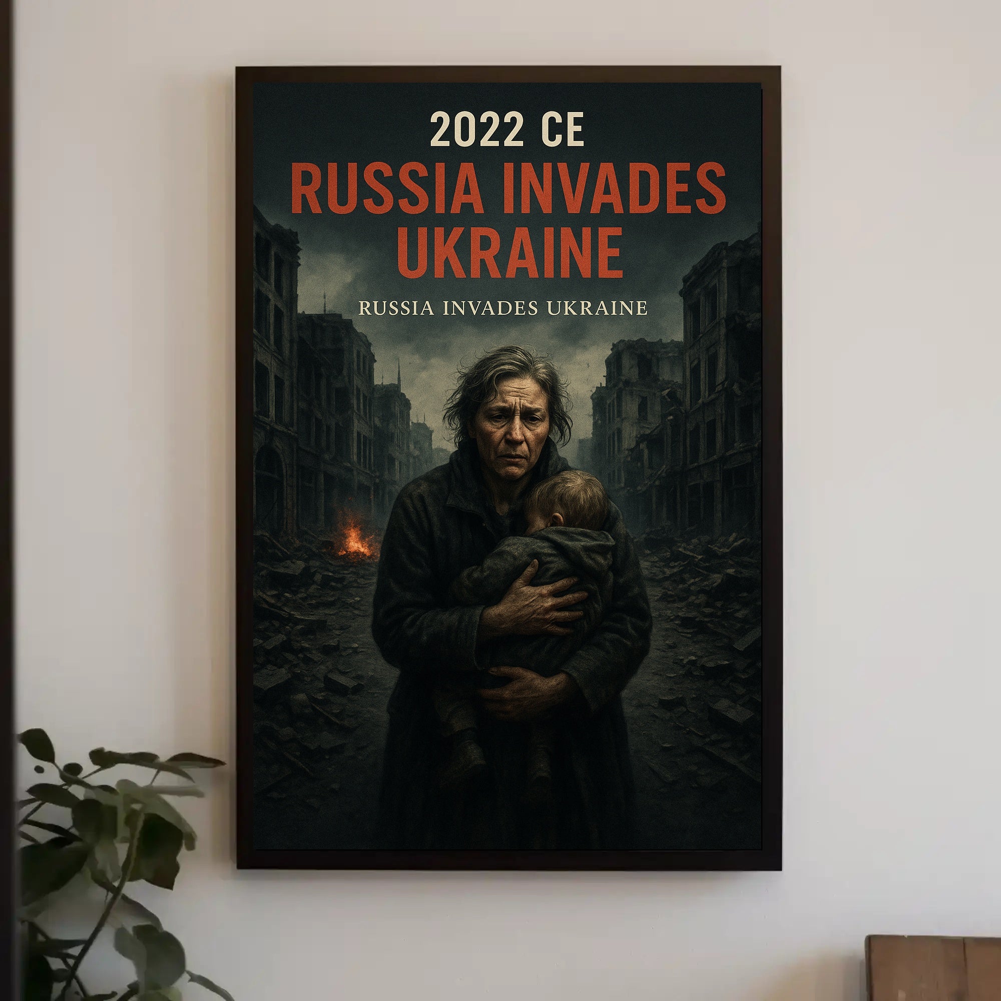 2022 CE Russia Invades Ukraine Poster PosterGoat