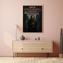 2022 CE Russia Invades Ukraine Poster PosterGoat