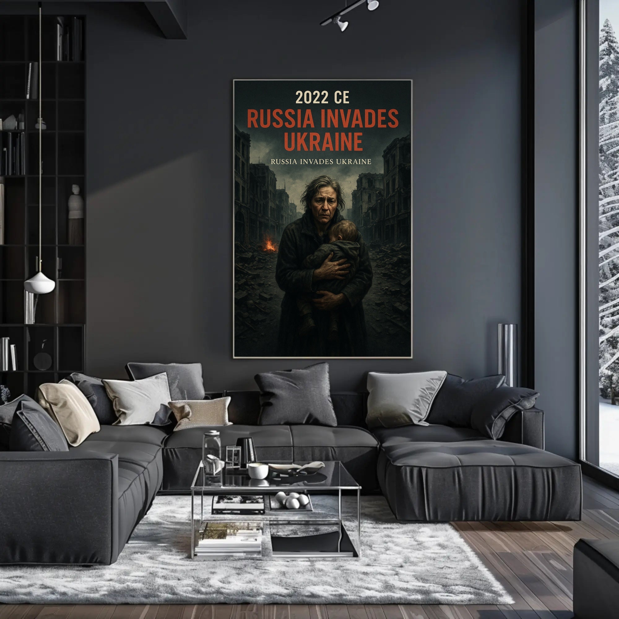 2022 CE Russia Invades Ukraine Poster PosterGoat