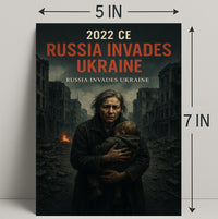 2022 CE Russia Invades Ukraine Poster PosterGoat