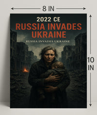 2022 CE Russia Invades Ukraine Poster PosterGoat