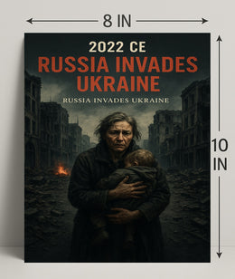 2022 CE Russia Invades Ukraine Poster PosterGoat