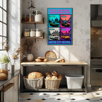 2025 Cruising Woodward Ave Wall Art Vintage Poster PosterGoat