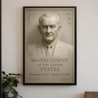 36th President of the United States Poster PosterGoat