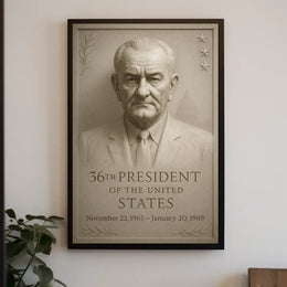 36th President of the United States Poster PosterGoat