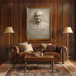 36th President of the United States Poster PosterGoat