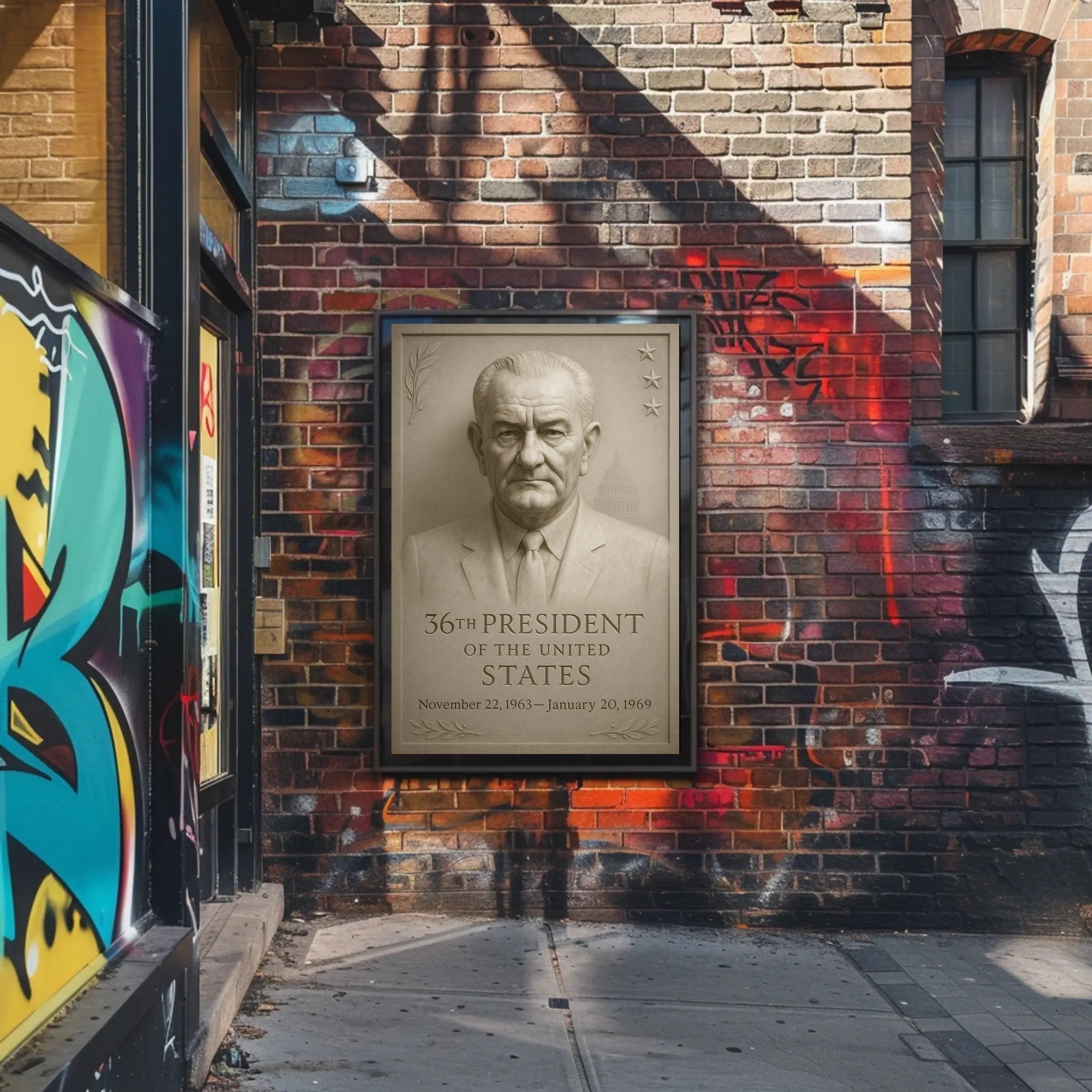 36th President of the United States Poster PosterGoat