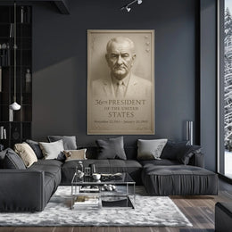 36th President of the United States Poster PosterGoat