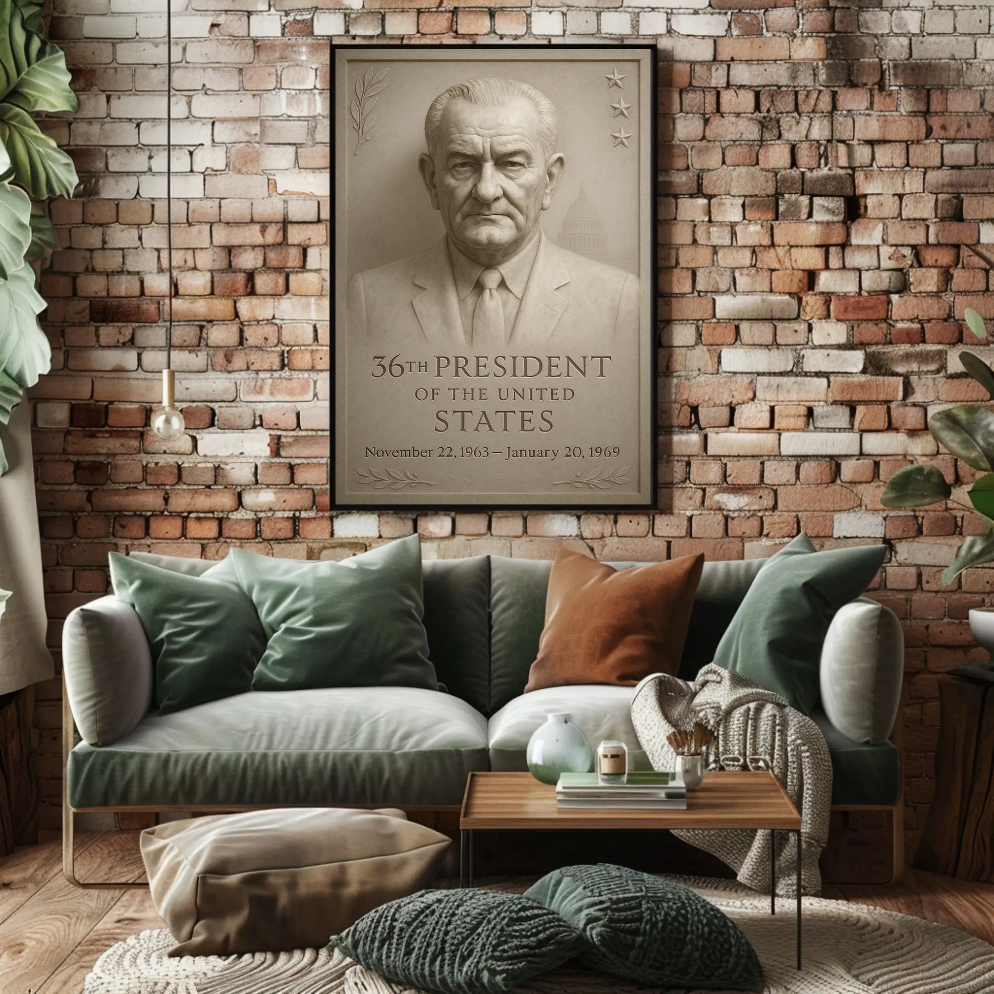 36th President of the United States Poster PosterGoat