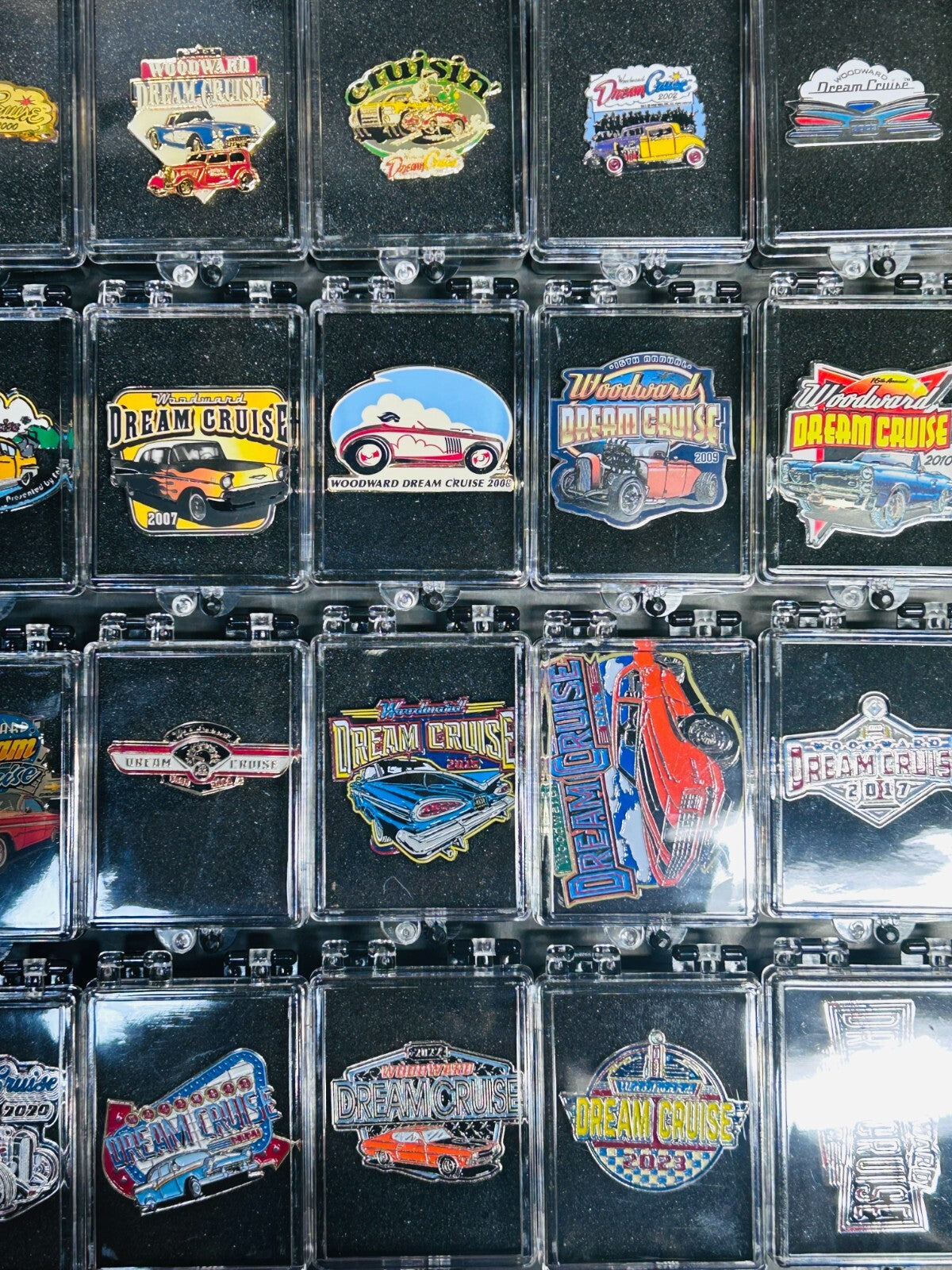 Official Woodward Dream Cruise Lapel Pin WDC You Pick (1996-2024)
