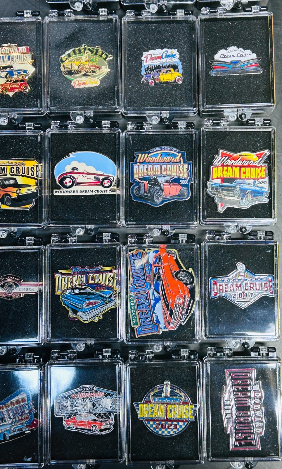Official Woodward Dream Cruise Lapel Pin WDC You Pick (1996-2024)