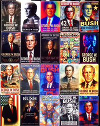 George W. Bush 43rd  President of the United States x20 Card Lot (no dupes)
