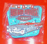 2024 Official Woodward Dream Cruise MAGNET WDC
