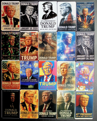 Donald Trump President of the United States x20 Card Lot (no dupes)