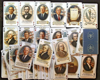 Playing Cards Game Presidential Series Set Deck 47 Presidents Total 54 Plastic