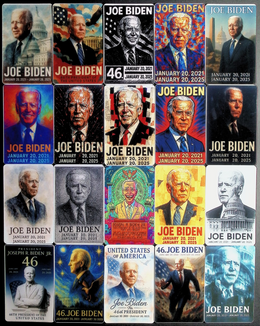 Joe Biden President of the United States x20 Card Lot (no dupes)
