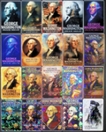 George Washington President of the United States x20 Trading Card Lot (no dupes)