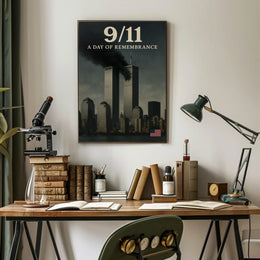 9/11 A Day of Remembrance Wall Art Print PosterGoat
