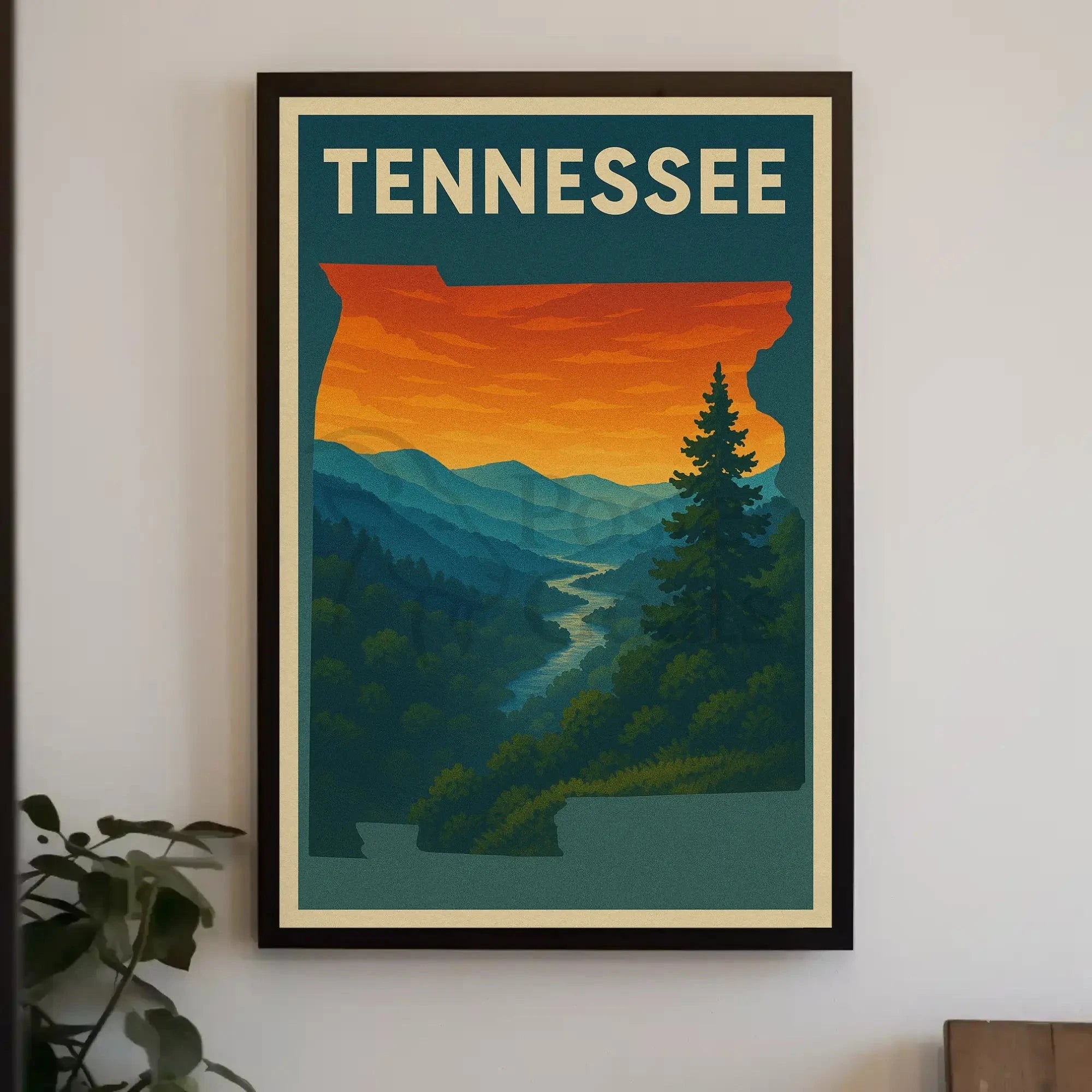 Vibrant Artistic Masterpiece Abstract Artistic Poster