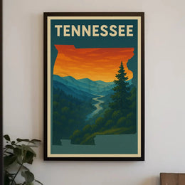 Vibrant Artistic Masterpiece Abstract Artistic Poster