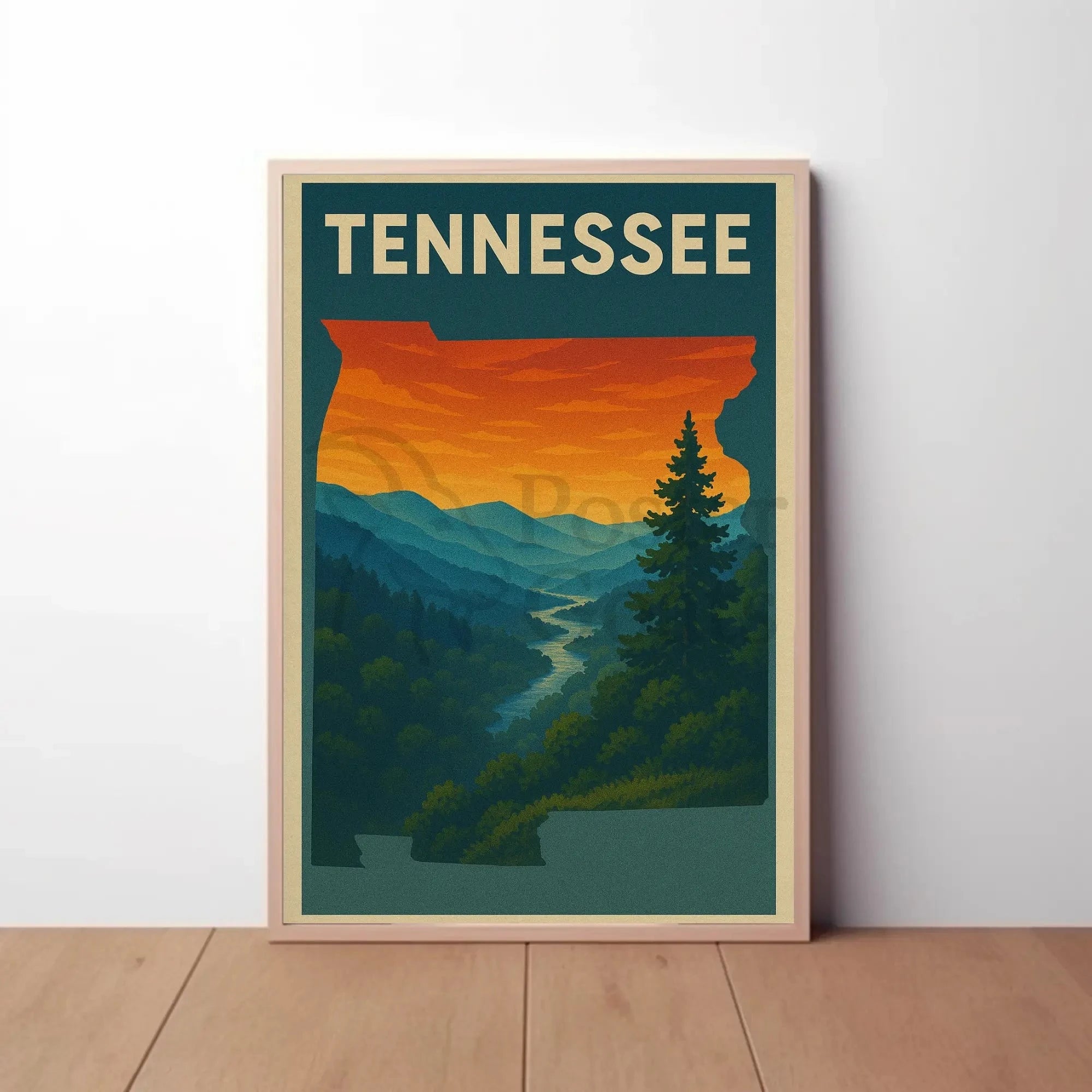 Vibrant Artistic Masterpiece Abstract Artistic Poster