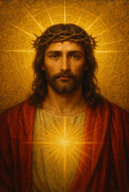 Sacred Heart Traditional Religious Art Poster