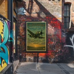A-1 Skyraider The Workhorse Of The Poster PosterGoat