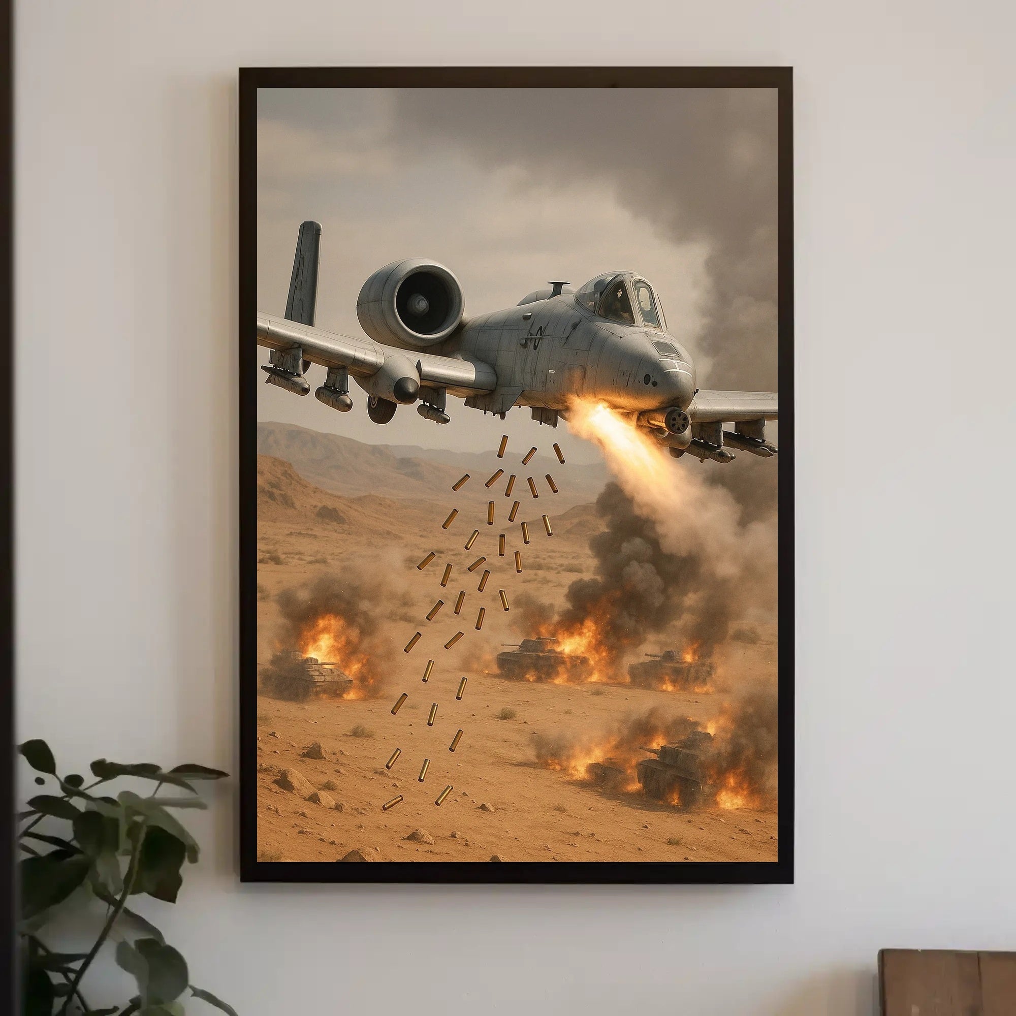 A-10 Thunderbolt II Military Recruitment Poster Action Art PosterGoat