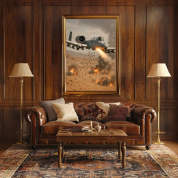 A-10 Thunderbolt II Military Recruitment Poster Action Art PosterGoat