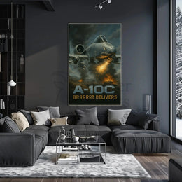A-10C Brrrrrt Combat Zone Poster Artwork PosterGoat