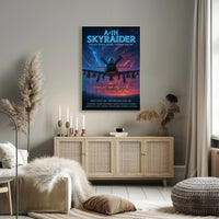 A-1H Skyraider Ground Attack Legend Poster PosterGoat