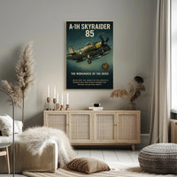 A-1H Skyraider The Workhorse of the Skies Poster PosterGoat