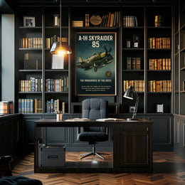 A-1H Skyraider The Workhorse of the Skies Poster PosterGoat