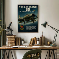 A-1H Skyraider The Workhorse of the Skies Poster PosterGoat