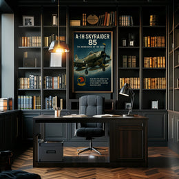 A-1H Skyraider The Workhorse of the Skies Poster PosterGoat