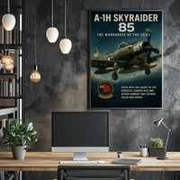 A-1H Skyraider The Workhorse of the Skies Poster PosterGoat