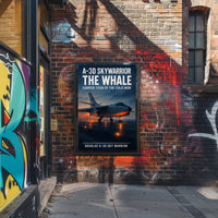 A-3D Skywarrior The Whale Poster PosterGoat