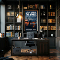 A-3D Skywarrior The Whale Poster PosterGoat