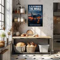 A-3D Skywarrior The Whale Poster PosterGoat
