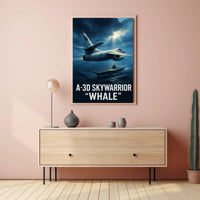 A-3D Skywarrior "Whale" Poster PosterGoat