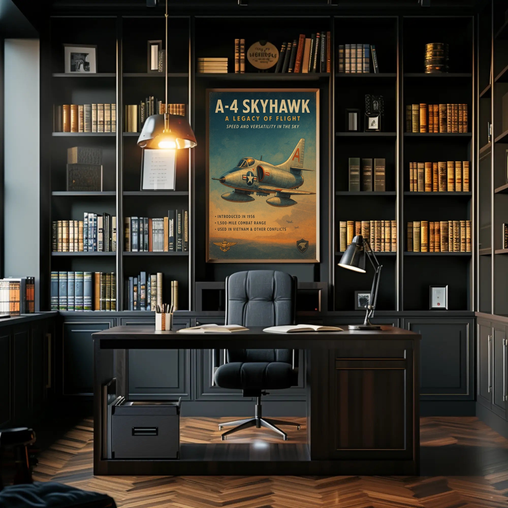 A-4 Skyhawk A Legacy of Flight Poster PosterGoat