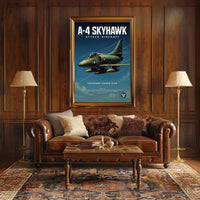 A-4 Skyhawk Courage Under Fire Poster PosterGoat