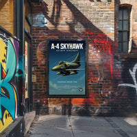 A-4 Skyhawk Courage Under Fire Poster PosterGoat