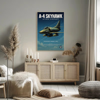 A-4 Skyhawk Courage Under Fire Poster PosterGoat
