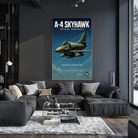 A-4 Skyhawk Courage Under Fire Poster PosterGoat