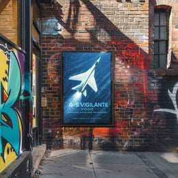 A-5 Vigilante Supersonic Strike Poster PosterGoat
