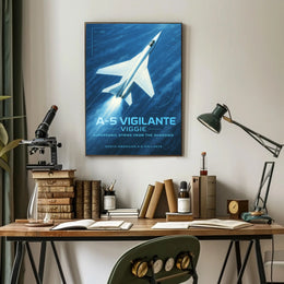 A-5 Vigilante Supersonic Strike Poster PosterGoat